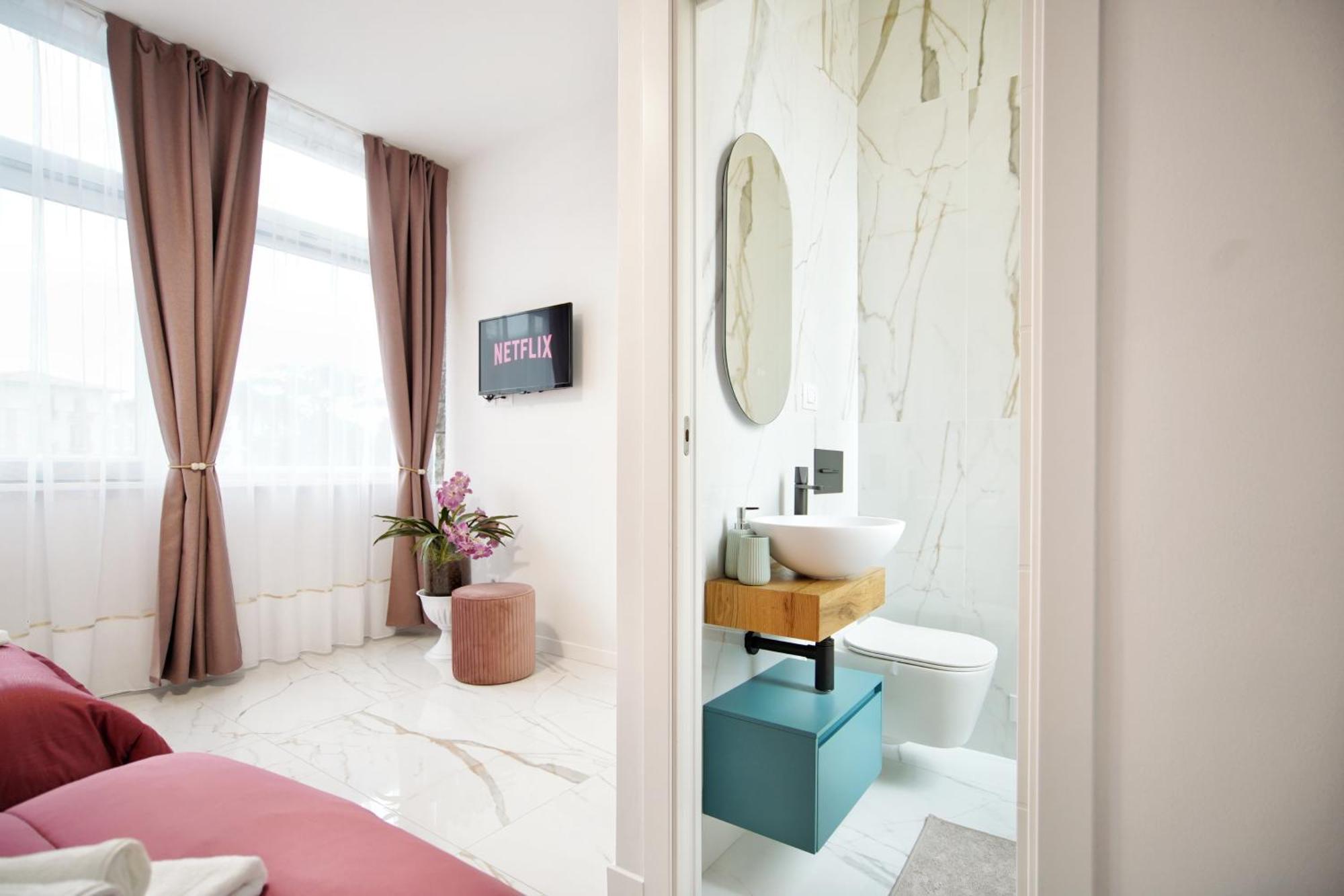 Lux Center, 2camere, 2bagni, Train Station Smn
